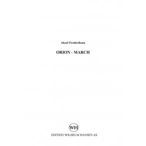 Aksel Frederiksen: Orion-March (Piano Solo)
