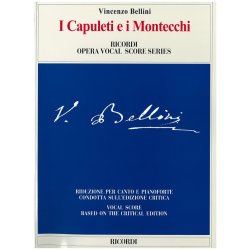 BELLINI I CAPULETI E I MONTECCHI ITALIAN VOCAL SCORE P/B