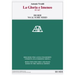 Antonio Vivaldi: La Gloria E Imeneo RV 687 (Vocal Score)