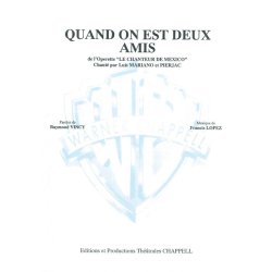 Luis Mariano: Quand On Est Deux Amis