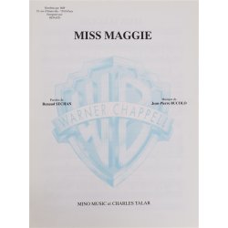 Renaud Sechan/Jean-Pierre Bucolo: Miss Maggie