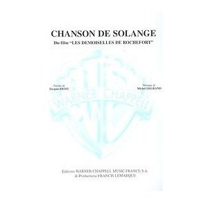 Michel Legrand: Chanson de Solange (Du Film Les Demoiselles de Rochefort)