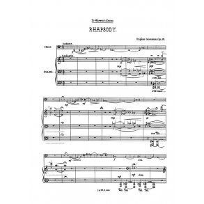 Goossens  Rhapsodie  Op. 13  Vlc/Pf