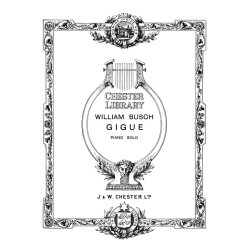 Busch, W Gigue Piano