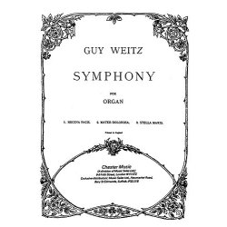 Guy Weitz: Organ Symphony No.1