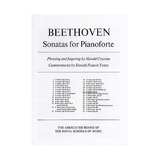 Ludwig Van Beethoven: Sonata In F Op.54