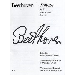 Ludwig Van Beethoven: Sonata In E Op.109