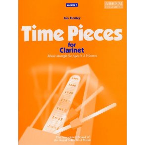 Time Pieces For Clarinet Volume 1