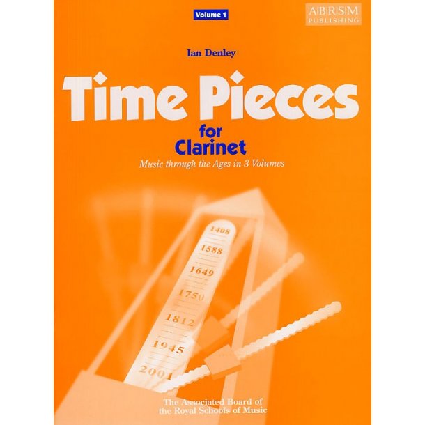 Time Pieces For Clarinet Volume 1