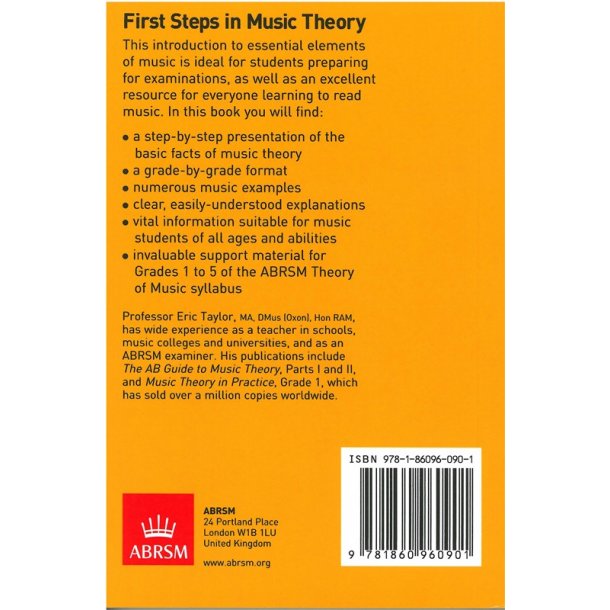 First Steps In Music Theory