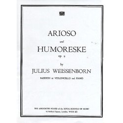 Julius Weissenborn: Arioso and Humoreske Op.9