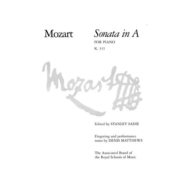 W.A. Mozart: Sonata In A K.331 (ABRSM)