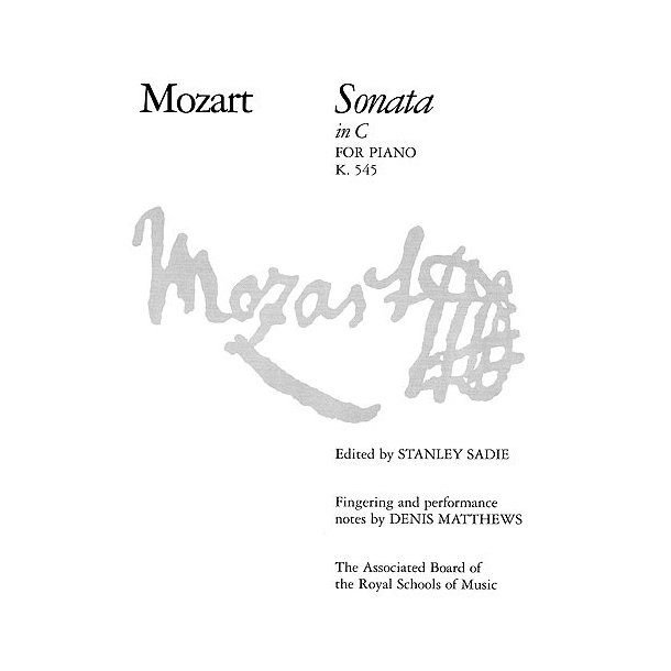 Mozart: Sonata C K.545 Piano