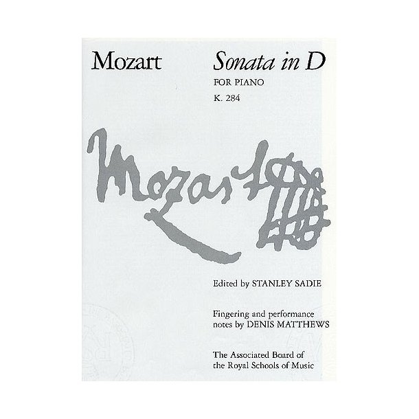 W.A. Mozart: Sonata In D K.284
