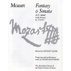 W. A. Mozart: Fantasy And Sonata In C Minor For Piano K.475/457
