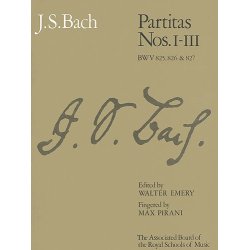 J.S. Bach: Partitas - Nos.I-III (ABRSM)