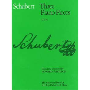 Schubert: Three Piano Pieces D.946