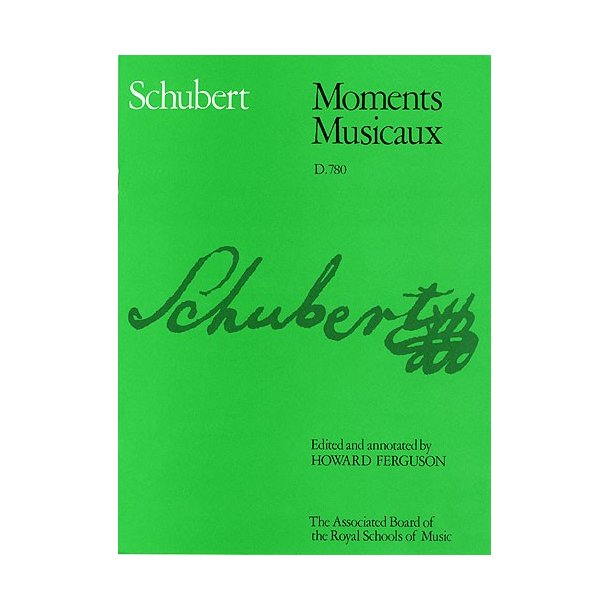 Schubert: Moments Musicaux D.780