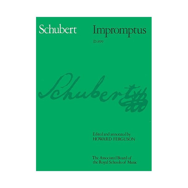 Franz Schubert: Impromptus D.899