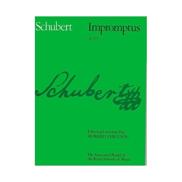 Franz Schubert: Impromptus D.935