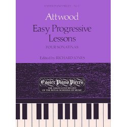 Thomas Attwood: Easy Progressive Lessons - Four Sonatinas