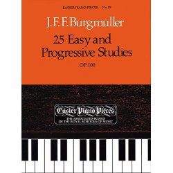 Friedrich Burgmuller: 25 Easy And Progressive Studies For Piano Op.100 (ABRSM)
