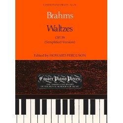 Johannes Brahms: Waltzes Op.39 (Simplified Version)