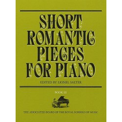 Short Romantic Pieces For Piano Book 3