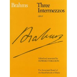 Johannes Brahms: Three Intermezzos Op.117