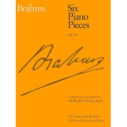 Johannes Brahms: Six Piano Pieces Op.118