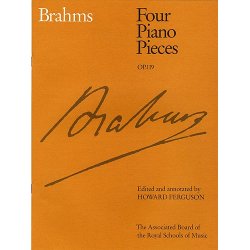 Johannes Brahms: Four Piano Pieces Op.119