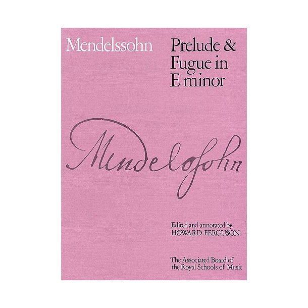 Prelude &amp; Fugue in E minor