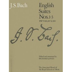 J.S Bach: English Suites Nos.1-3 (ABRSM)