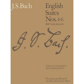 J.S. Bach: English Suites Nos. 4 - 6 (ABRSM)