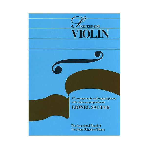 Lionel Salter: Starters For Violin