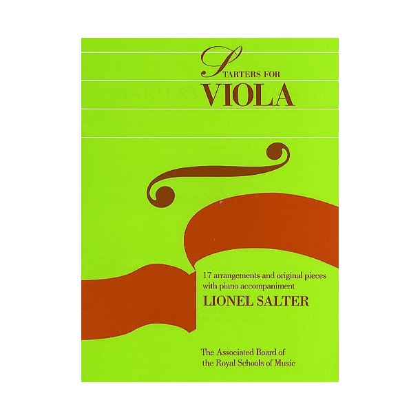 ABRSM Starters For Viola