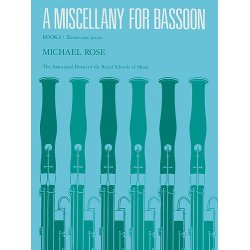 Michael Rose: A Miscellany For Bassoon - Book I