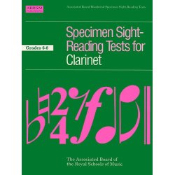 ABRSM Specimen Sight-Reading Tests For Clarinet Grades 6-8