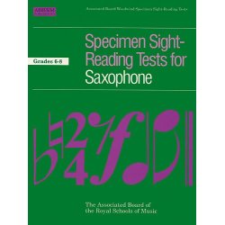 Specimen Sight-Reading Tests For Saxophone Grades 6-8