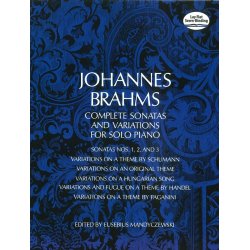 Johannes Brahms: Complete Sonatas And Variations For Solo Piano