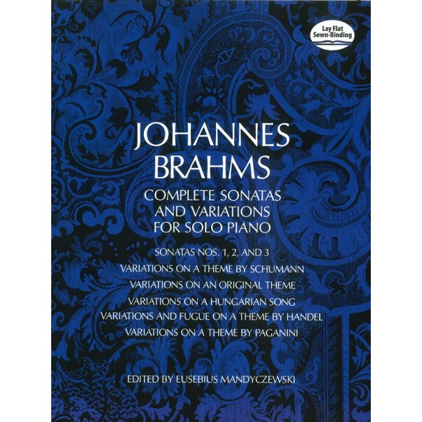 Johannes Brahms: Complete Sonatas And Variations For Solo Piano