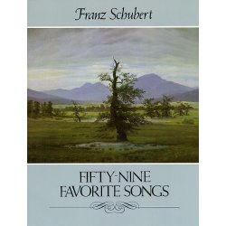 Franz Schubert: Fifty-nine Favorite Songs