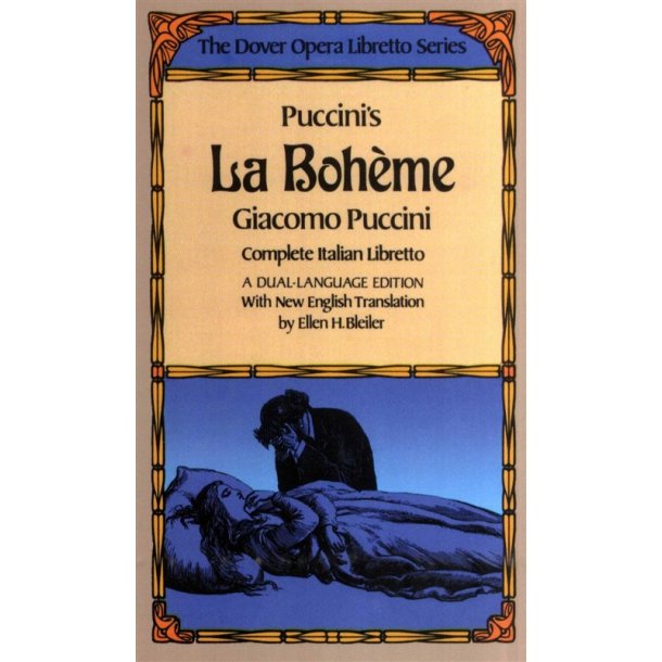 Giacomo Puccini: La Boheme Libretto Ita/Eng