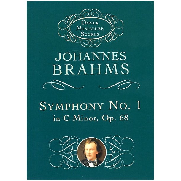 Johannes Brahms: Symphony No.1 In C Minor Op.68 (Miniature Score)