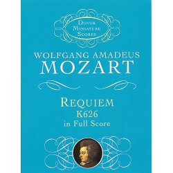 W.A. Mozart: Requiem K.626 (Miniature Score)