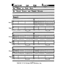 Philip Glass: Einstein On The Beach (Vocal Score)