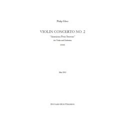 Philip Glass: Violin Concerto No.2 "American Four Seasons" (Full Score)