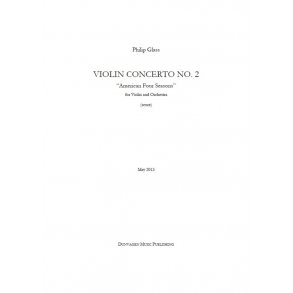 Philip Glass: Violin Concerto No.2 