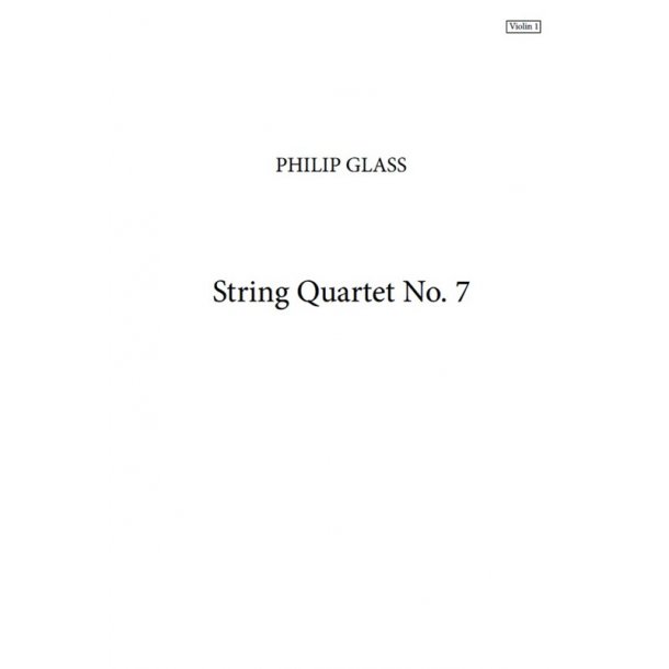 Philip Glass: String Quartet No. 7 (Parts)