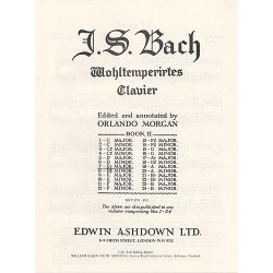 Js Bach: Prelude And Fugue No.7 In E Flat Major Book 2 Bmv 876